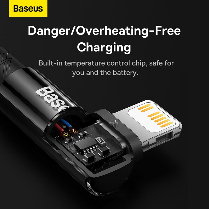 Cáp Sạc Nhanh 90 Độ Baseus MVP 2 Elbow-shaped Fast Charging Data Cable 20W