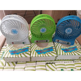 {COMBO 3} 1 quạt có đế & 2 quạt mini 3 tốc độ