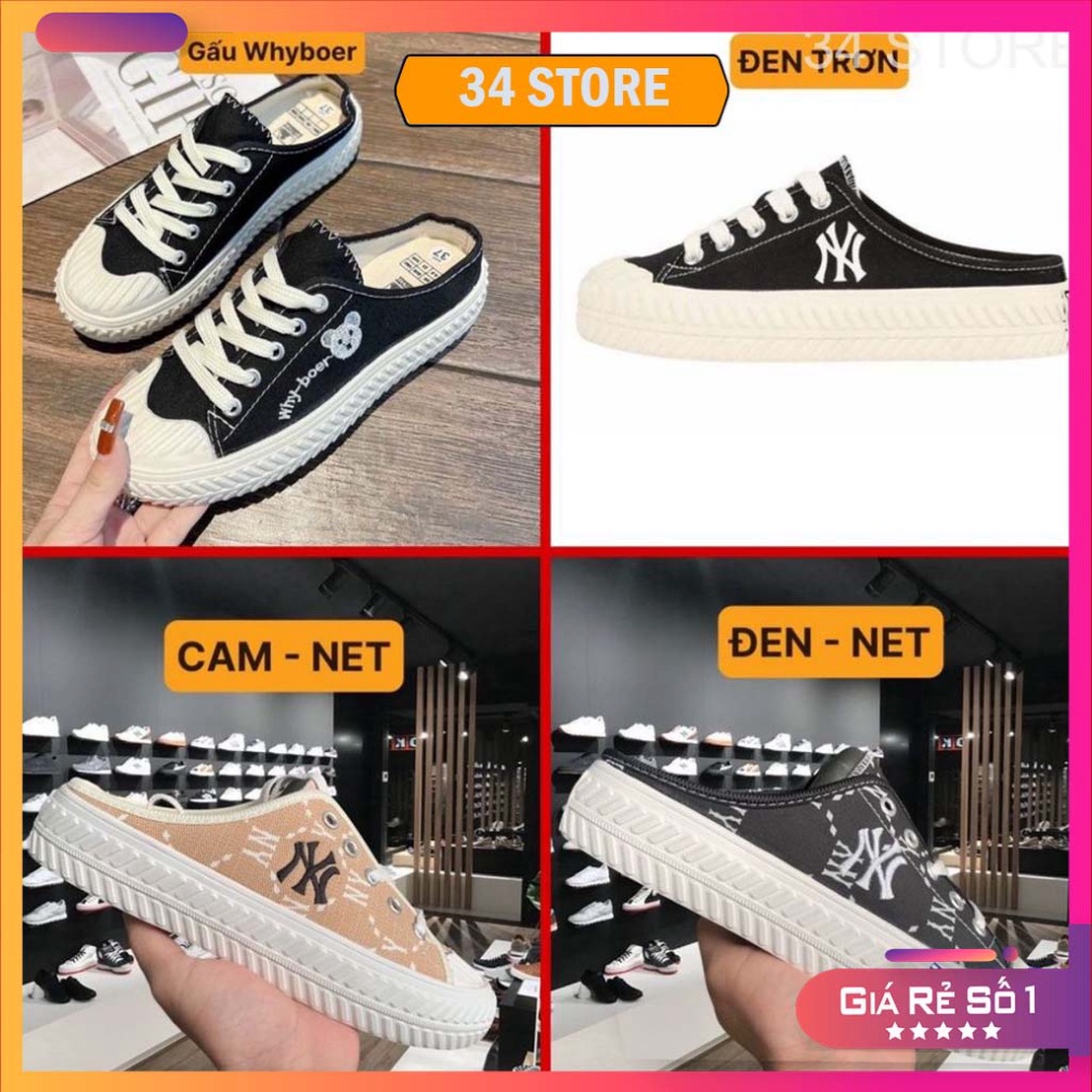 Giày Đạp Gót NY Thể Thao Độn 4cm Siêu Hot FREESHIP TOÀN QUỐC 34 STORE