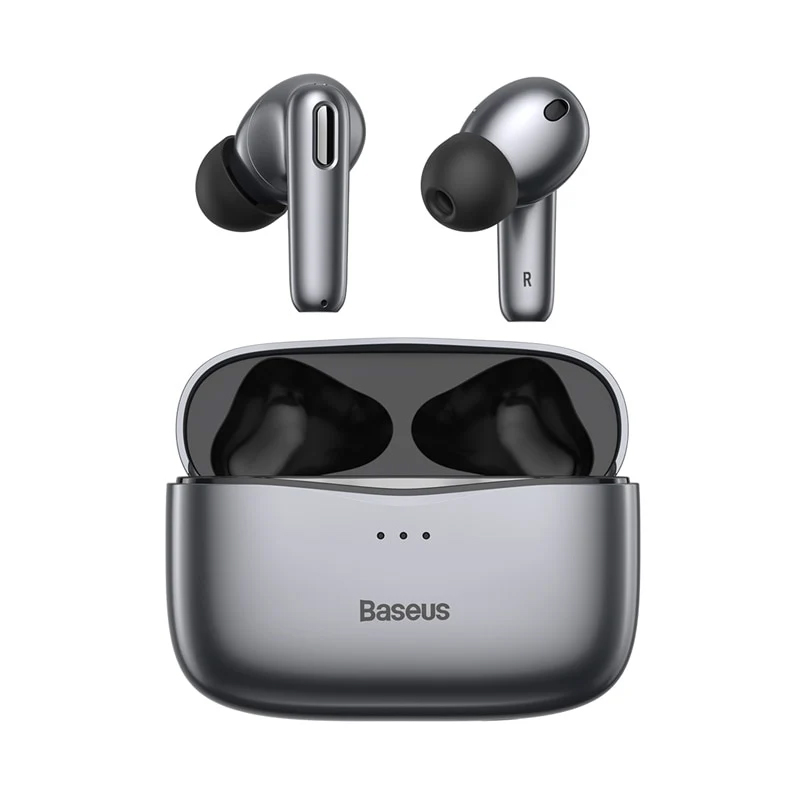 Tai nghe TWS chống ồn chủ động Baseus SIMU ANC S2 LVH003 (Xuyên Âm, Hi Fi/ Stereo, AAC/SBS, Dual Core DSP)