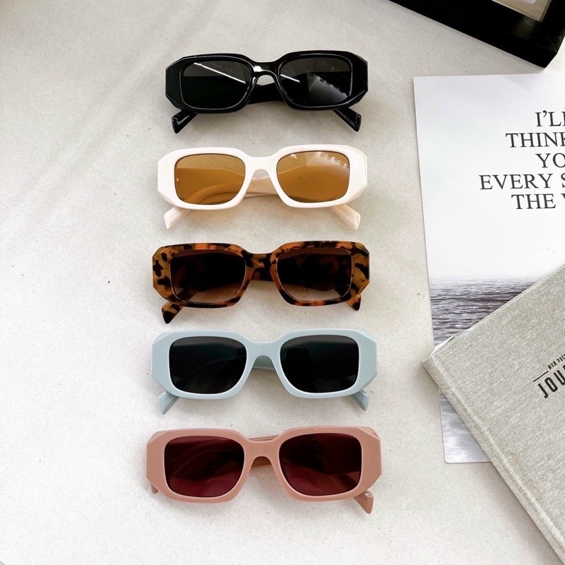 Kính mát Pra-da chống Uv400, kính râm nam nữ thời trang Jolie eyewear