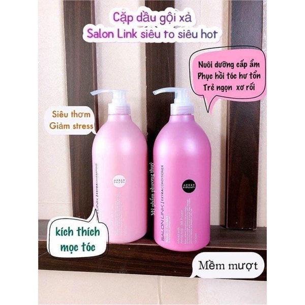 [Hàng Nhật] Dầu Gội, Dầu Xả Salon Link Extra 1000ML Nội Địa Nhật (Japan)