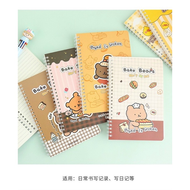 Sổ lò xo A5 nhiều hình