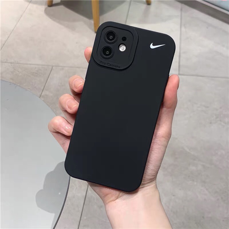 Ốp lưng iphone Pro Camera Thương Hiệu Nike Đen