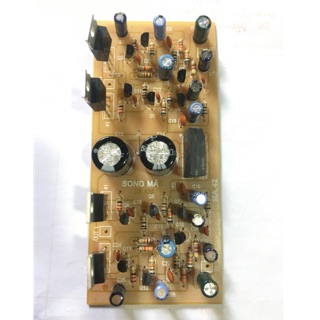Mạch Khuếch Đại Âm Thanh Stereo Công Suất 60W Sử Dụng TIP41 TIP42