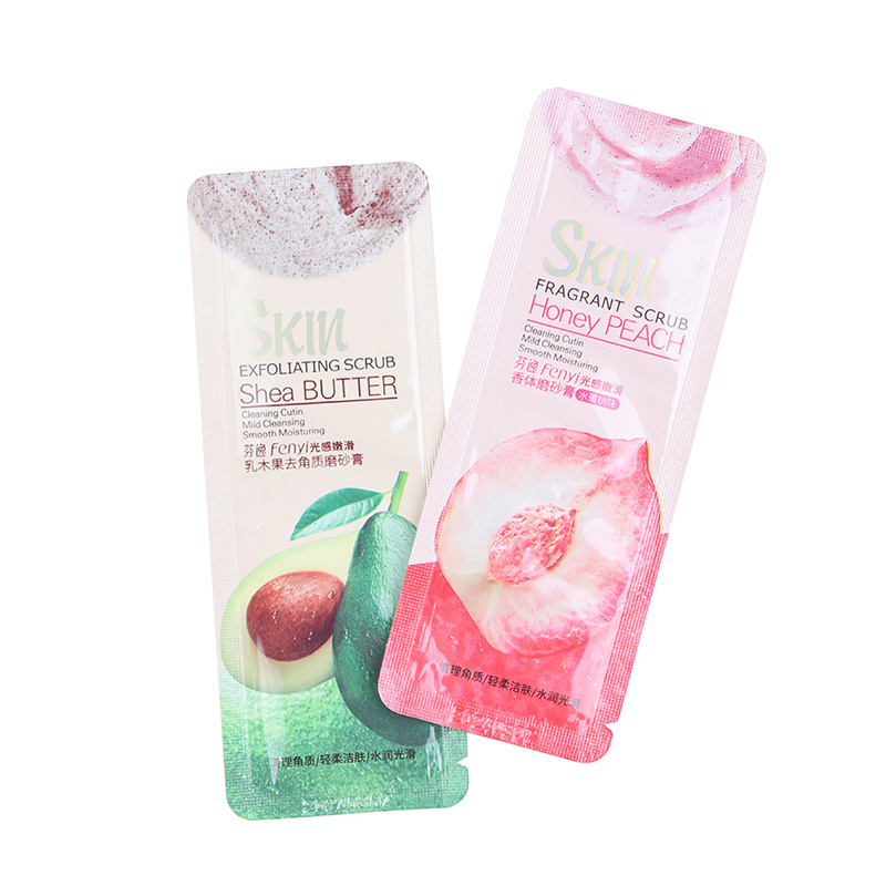 [xingflyVN]10pcs Exfoliating Gel Facial Scrub Whitening Repair Cream Skin Cleansing Care