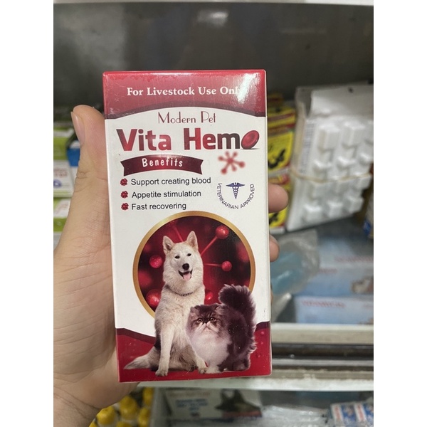 Dung dịch uống Modern Pet Vita Hem chai 100ml