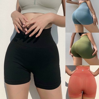 Quần Đùi Tập Gym Yoga Gel Bụng Tôn Dáng, Quần Short NaQi Lưng Cao Ôm Body Co Giãn Tốt