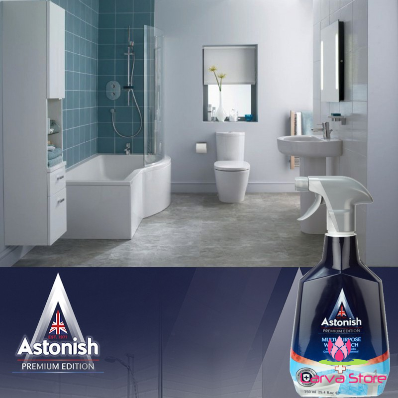 Bình Xịt Tẩy Rửa Thiết Bị Đồ Sứ Nhà Vệ Sinh Sạch Bóng Như Mới Astonish C6780 Anh Quốc - Larva Store