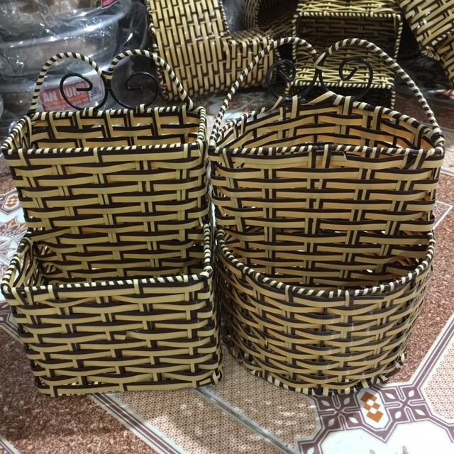 Ống đựng đũa muỗng Mây