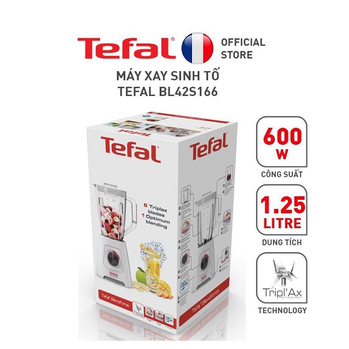 Máy xay sinh tố Tefal BL42S166 1.25L 600W