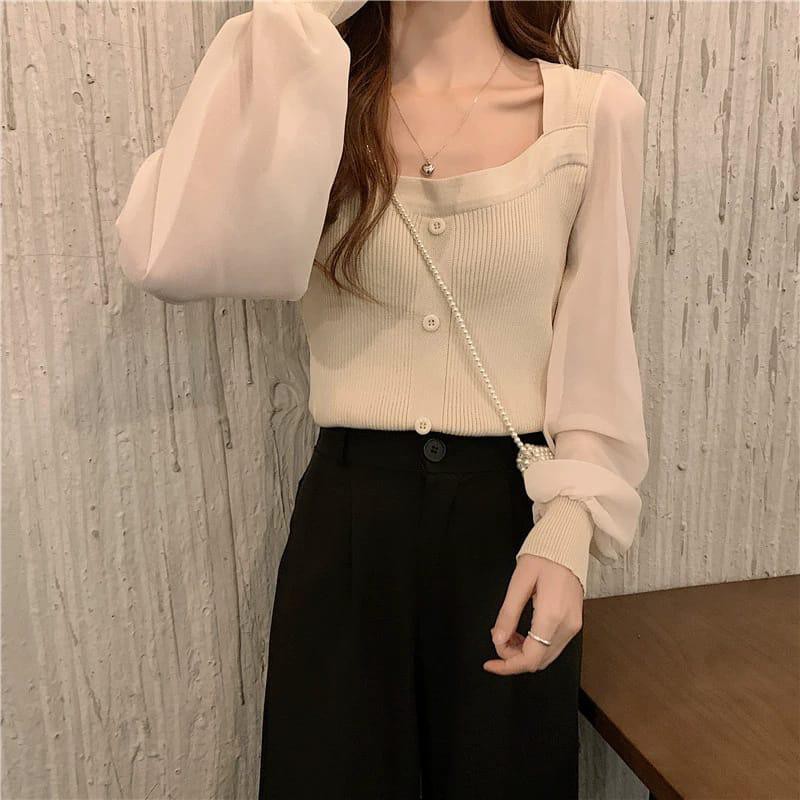 Áo Dệt Kim Nhập Khẩu Hàn Quốc Cho Nữ | BigBuy360 - bigbuy360.vn