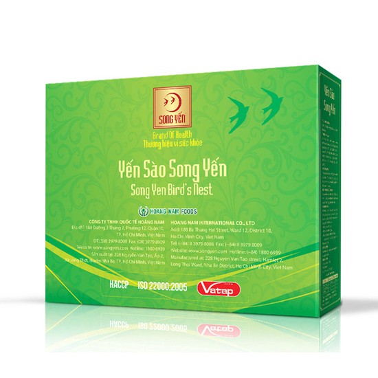 Nước yến Song Yến Hoa Cúc 13% đường phèn 70ml