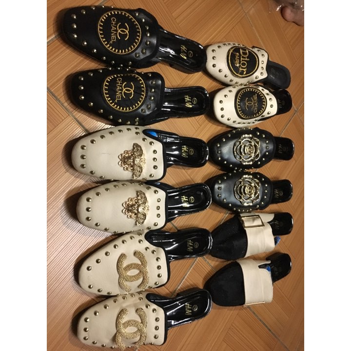 [HÀNG CÓ SẴN]  Sục mũi vuông dáng vintage - MÃ 6