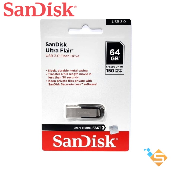 USB 3.0 SanDisk CZ73 64GB 32GB 16GB Ultra Flair upto 150MB/s - Bảo Hành Chính Hãng 5 Năm | WebRaoVat - webraovat.net.vn