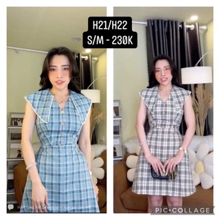 _h21/22- đầm caro