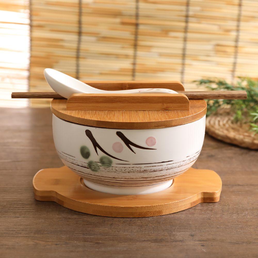 Lloyd Bộ Bát Đĩa Muỗng Lớn Đa Năng Phong Cách Nhật Bản Thời Trang Cho Gia Đình