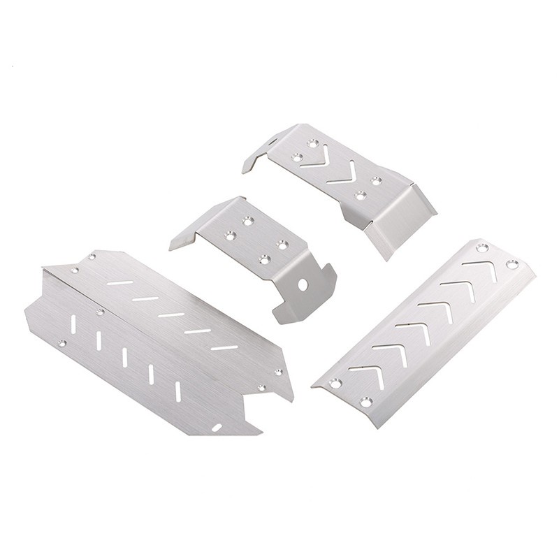 Tấm Bảo Vệ Khung Goolrc Bằng Thép Không Gỉ Cho Xe Điều Khiển Từ Xa TRAXXAS MAXX 1/10