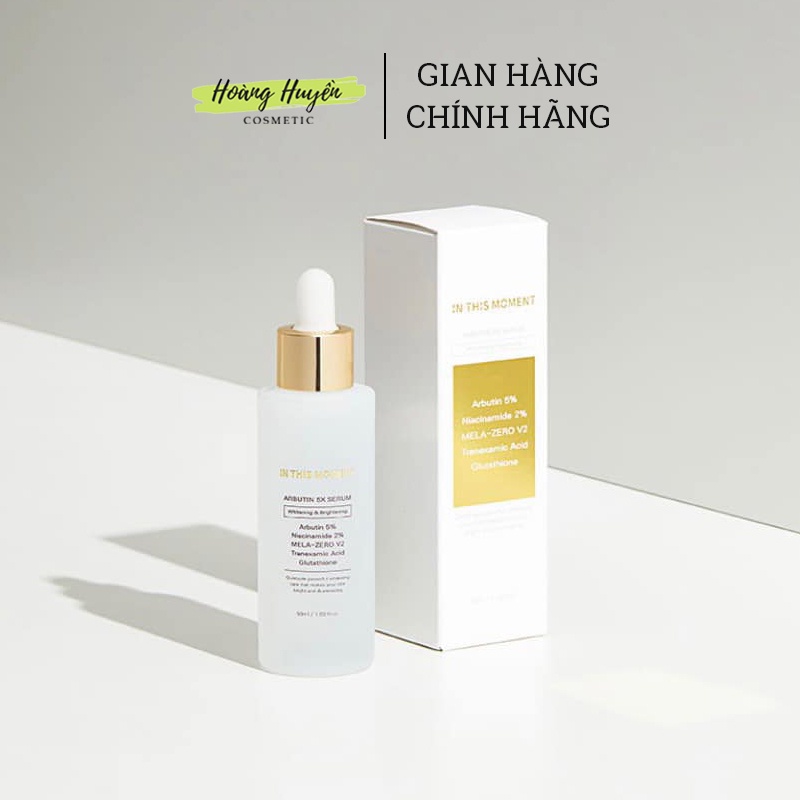 Serum Arbutin 5% trắng da, nám sạm 50ml