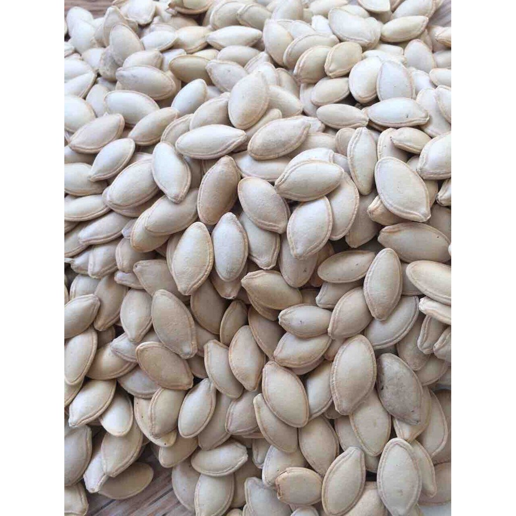 1kg Hạt bí nếp rang tay loại 1 siêu sạch thơm giòn béo ngậy