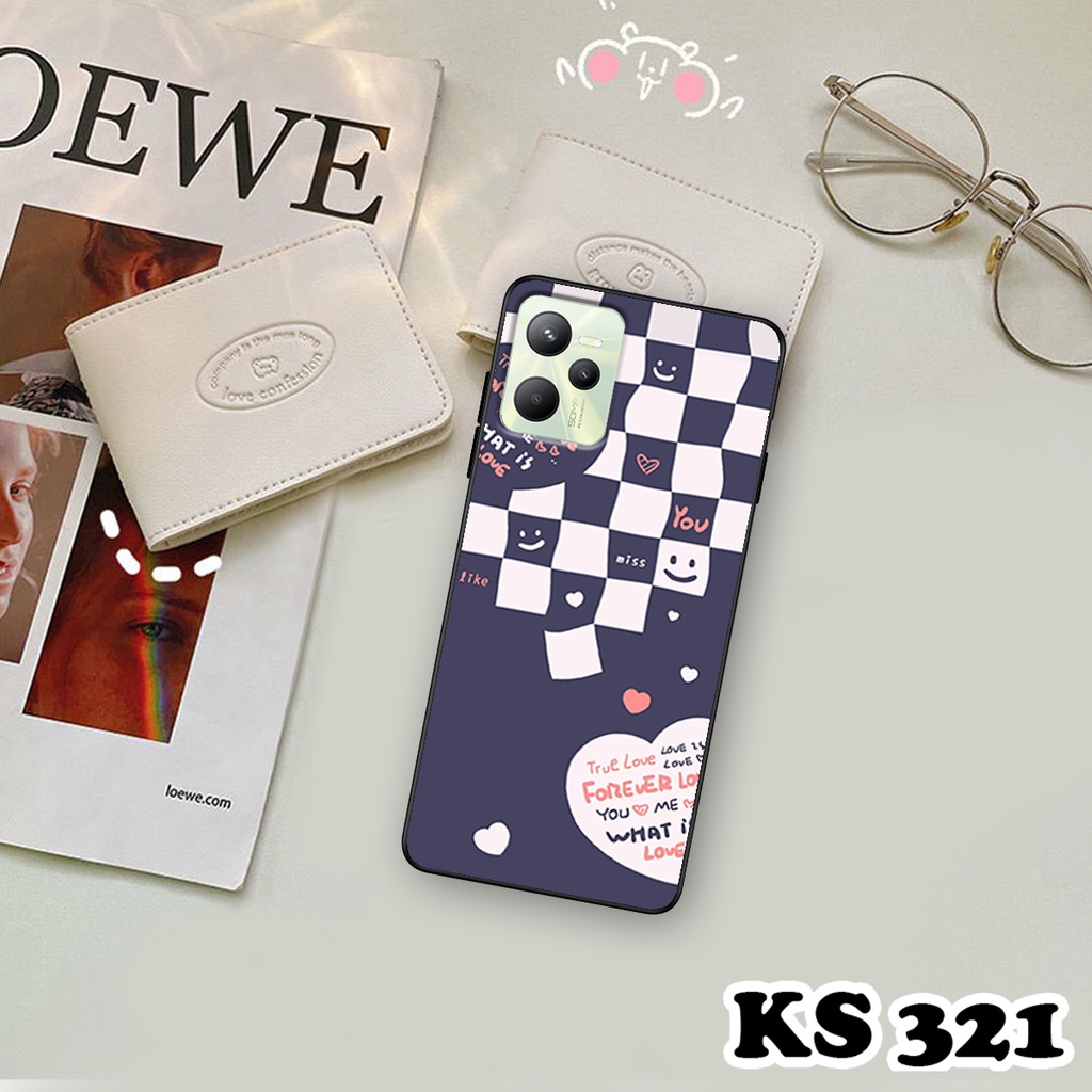 Ốp lưng Oppo Realme C33 - Realme C35 - Ốp Oppo in hình họa tiết caro - Chất liệu TPU siêu bền, sang trọng