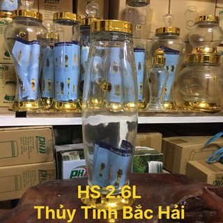 Bình Thủy Tinh Ngâm Rượu SX Tại Việt Nam HS-2.6 Lít - Thủy Tinh Bắc Hải