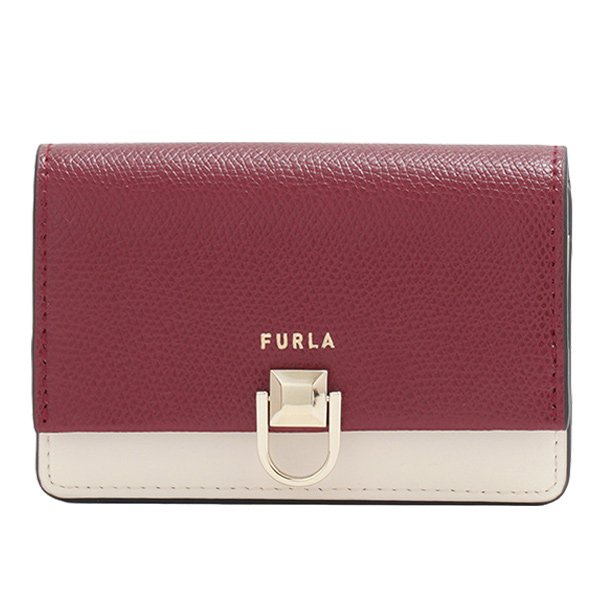 [Mã FAPREBAU giảm 10% đơn từ 1tr] Ví Nữ FURLA Miss Mimi S Card Case Ares Vitello New Calf - Đỏ CILIEGIA