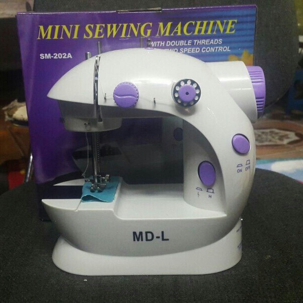 Máy may mini để bàn Sewing Machine SM-202A-Nhung Shop