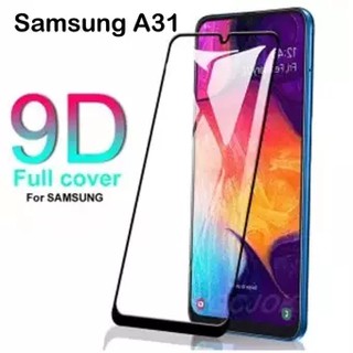 Kính cường lực Samsung A31 (Full Màn, Full Keo)