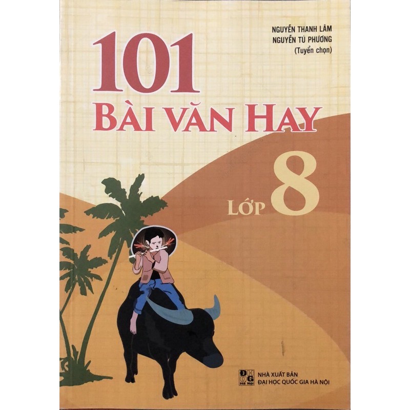 Sách - 101 Bài Văn Hay Lớp 8