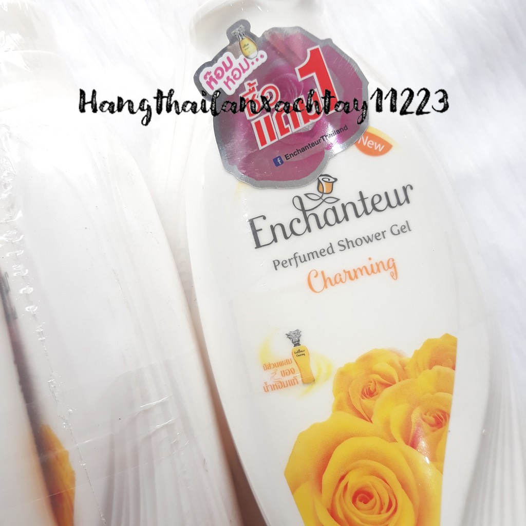 Sữa tắm Enchanter chai 550ml tặng kèm chai nhỏ 250ml Thái Lan