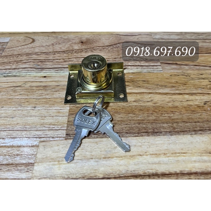Khoá tủ gỗ SOLEX chính hãng