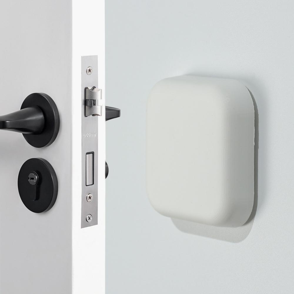 Dụng Cụ Chặn Cửa Bằng Silicone Chống Va Đập Không Cần Đục Lỗ