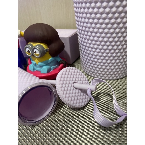 Keychan lavender & Ly 710ml matte tím starbucks Dailoan