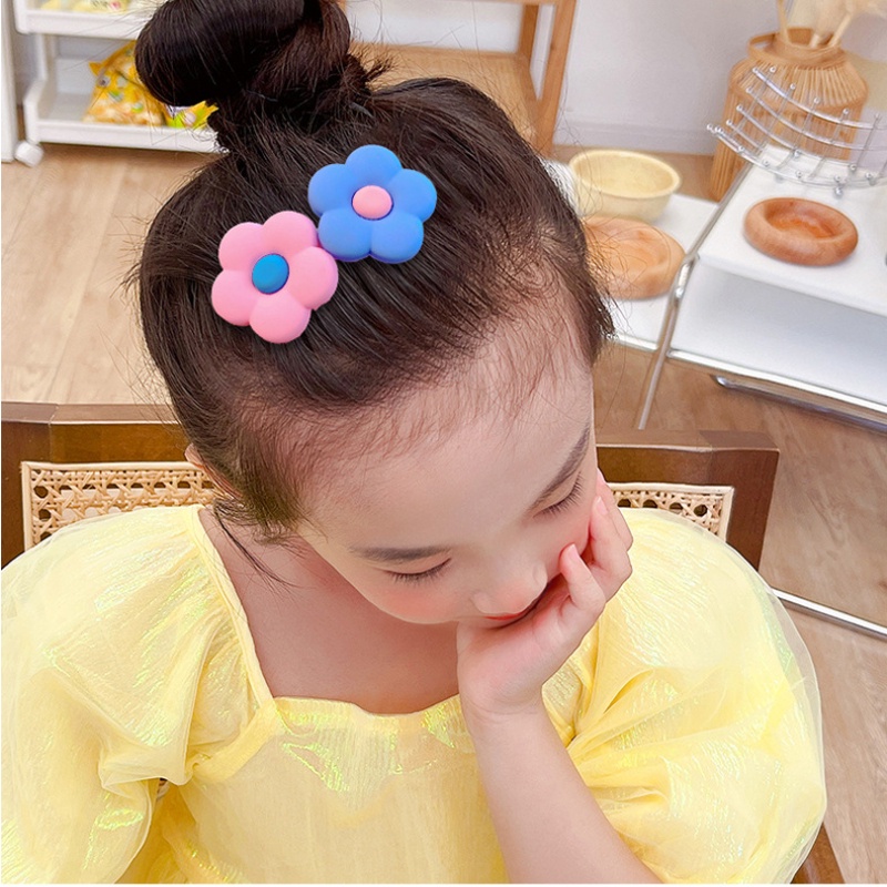 Kẹp Tóc Hình Hoạt Hình Xinh Xắn Cho Bé Gái