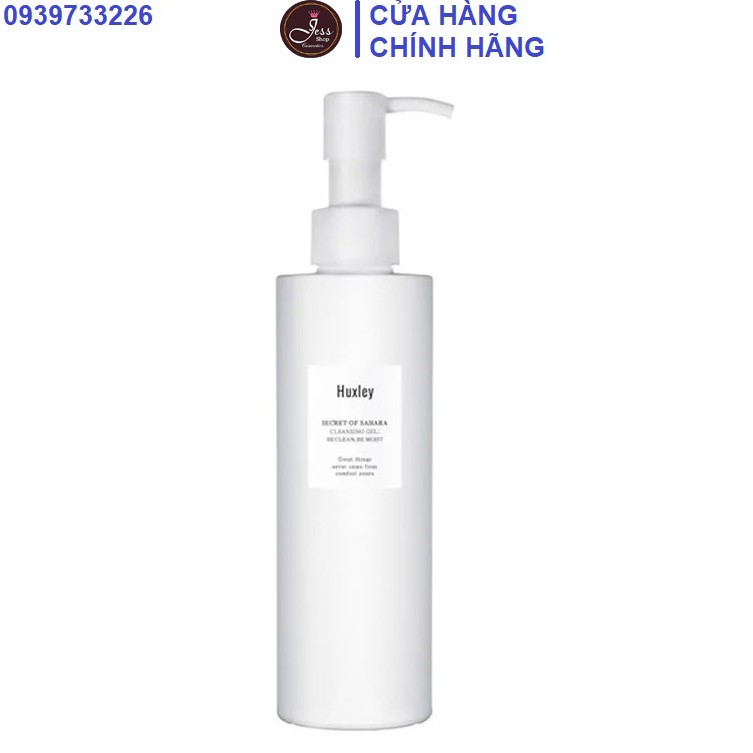 Sữa Rửa Mặt Huxley Secret Of Sahara Cleansing Gel Be Clean, Be Moist 200ml