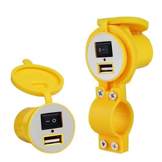 Bộ sạc điện thoại gắn trực tiếp cho xe máy
