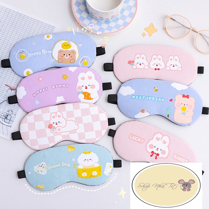 💥MIẾNG BỊT MẮT NGỦ CÓ GEL CÓ TÚI NƯỚC HÌNH THÚ SIÊU DỄ THƯƠNG 💥