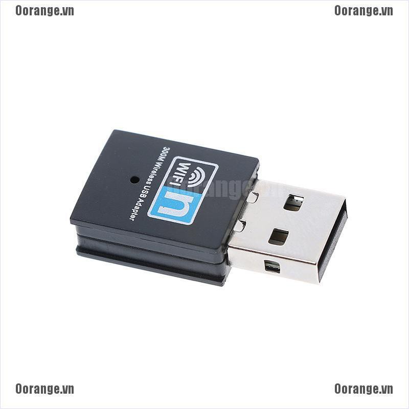 Bộ điều hợp USB không dây Wi-fi 802.11 b / g / n mạng LAN 300Mbps
