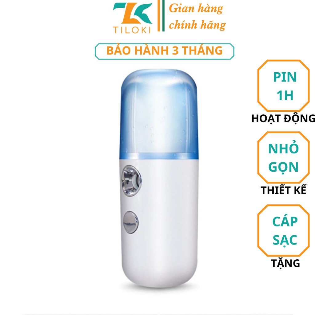 Máy xịt khoáng tạo ẩm cho làn da TiLoKi TPMN01 dung tích 30ml