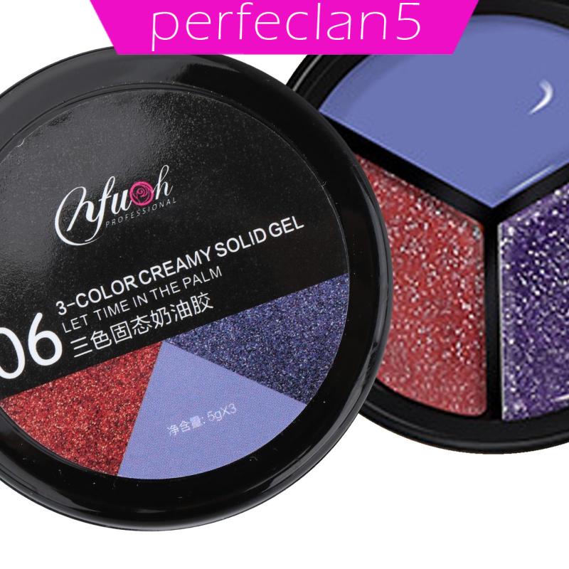 Sơn móng tay 3 màu lâu trôi óng ánh