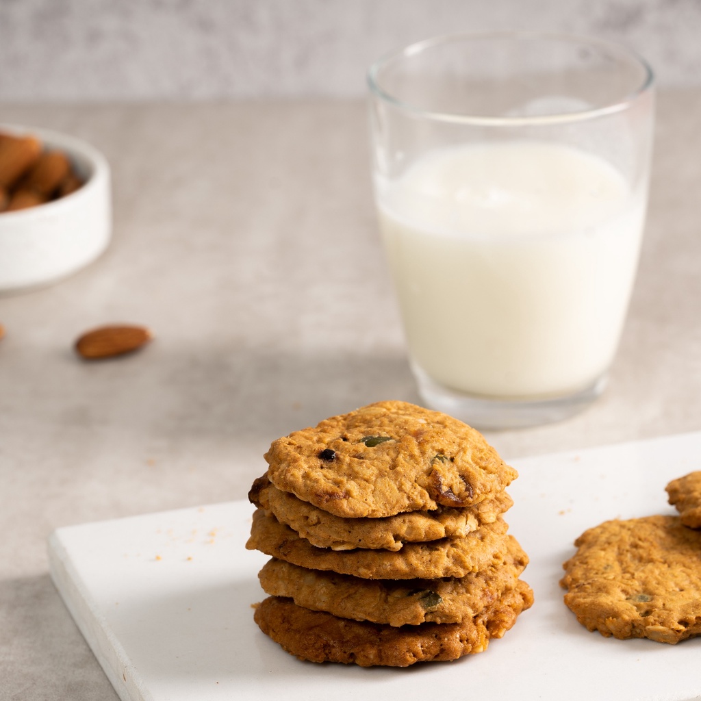Bánh ăn kiêng Baker Baking cookies yến mạch hỗ trợ giảm cân nhanh dành cho người tiểu đường, ăn kiêng 100-500g