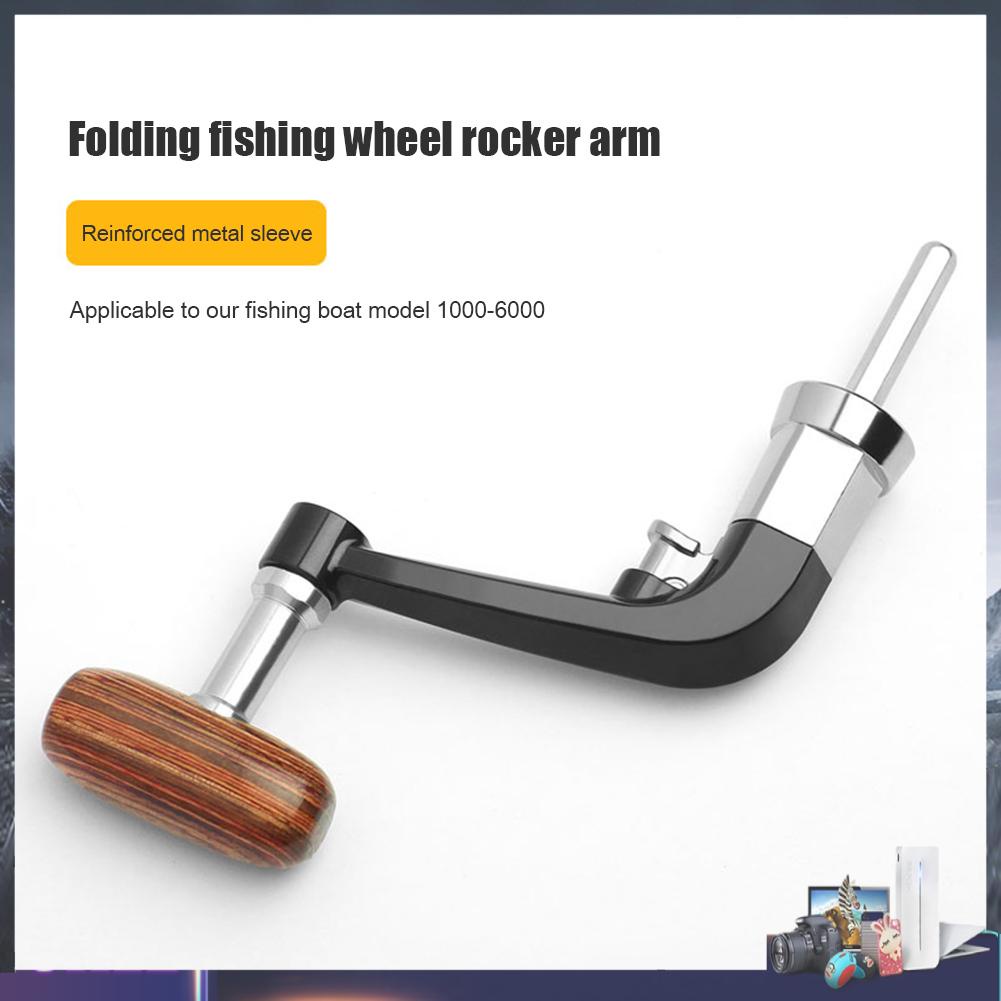 Tay quay kim loại thay thế cho máy câu cá LINNHUE 1000-6000