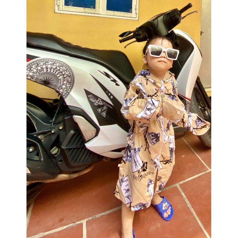 Áo chống nắng dài cho bé 15_35kg