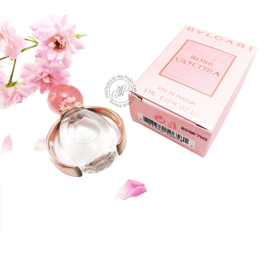 Nước hoa Nữ BVL Rose Goldea EDP 5ml