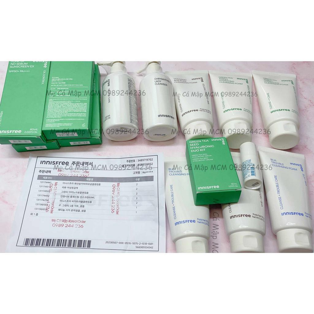 Kem dưỡng mặt nạ các loại Innisfree MCM Mẹ Cá Mập