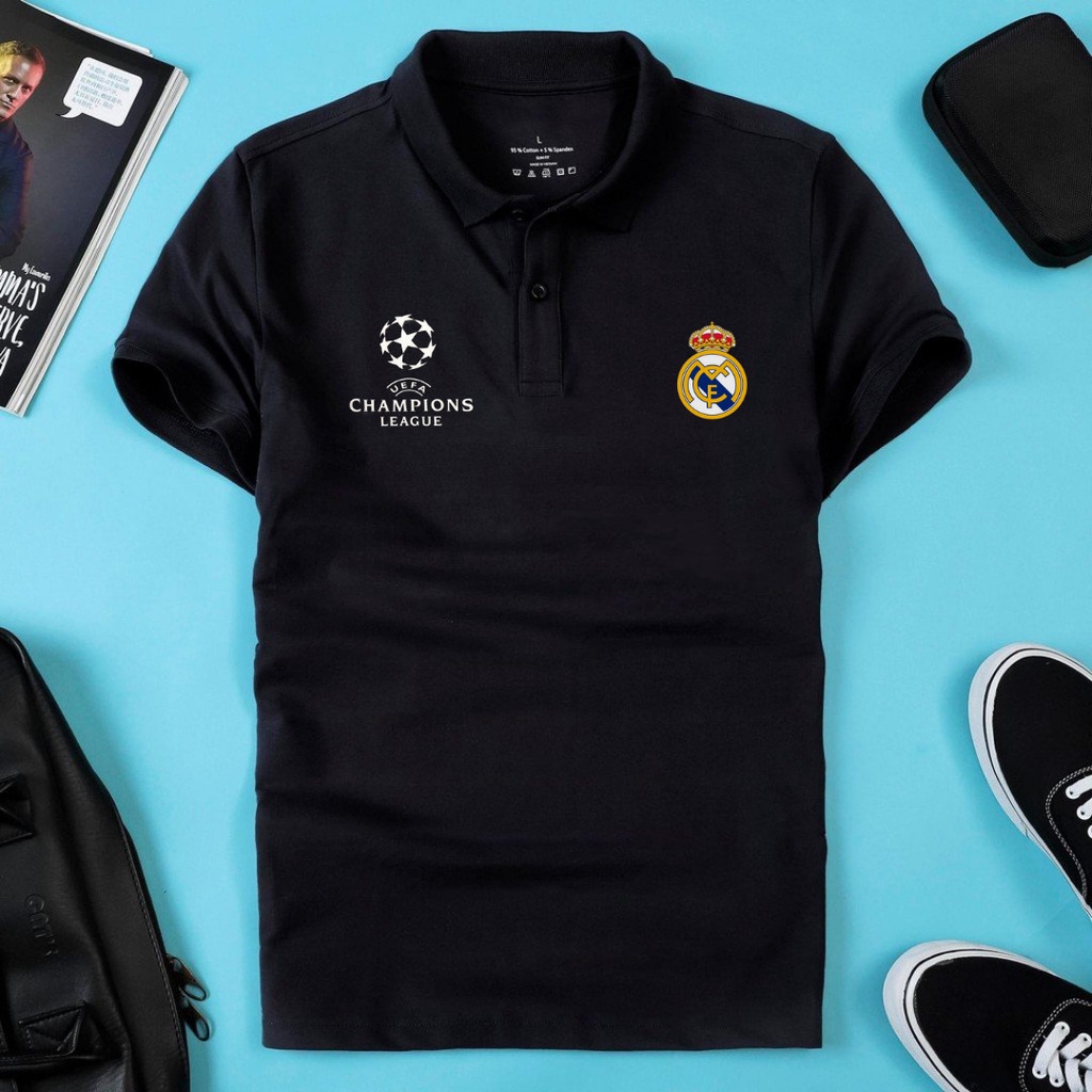 áo thun áo polo nam clb real madrid áo bóng đá nam siêu đẹp thời trang cao cấp hàng LOẠI 1
