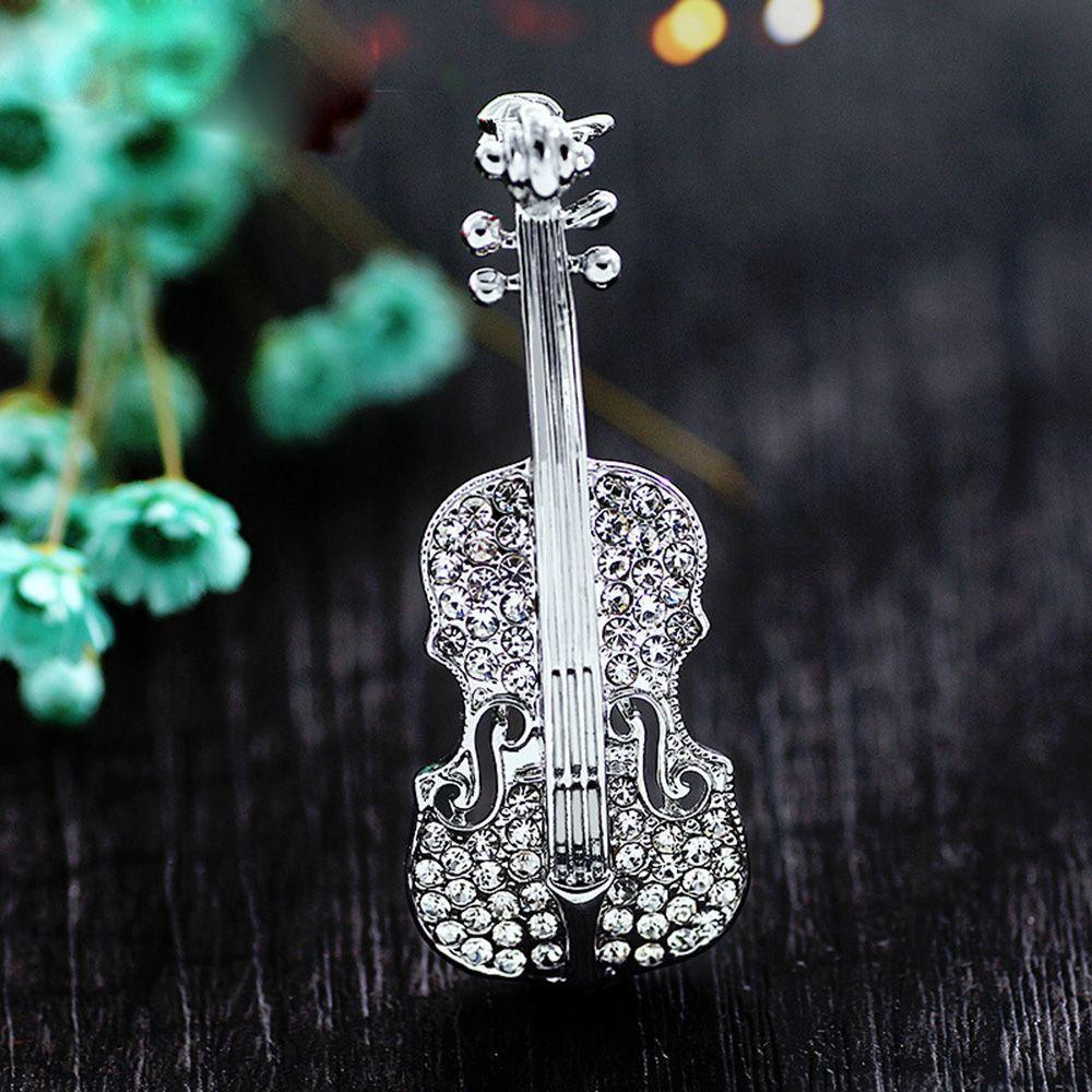 Ghim Cài Áo Hình Đàn Violin Thời Trang Cho Nam Và Nữ