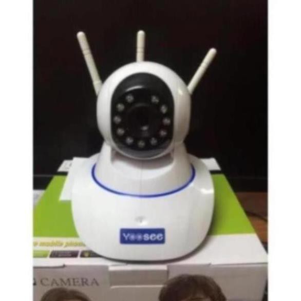 camera yoosee 3 râu wifi ip XOAY 360 ĐỘ RÂU 720P - KÈM THẺ NHỚ 32 | BigBuy360 - bigbuy360.vn