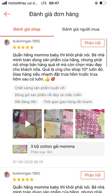 Set 2 bộ thu đông sơ sinh Moma cho bé